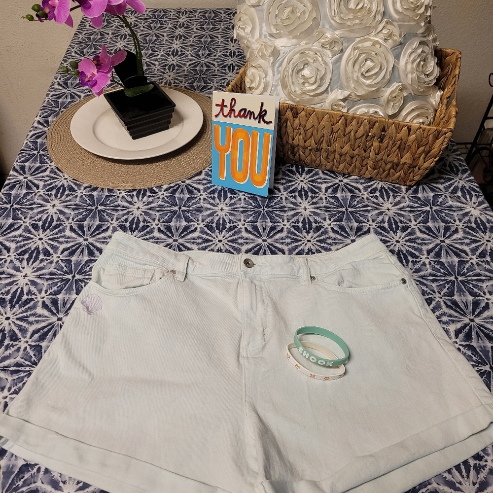 Womans Disney Shorts. Size, 15
